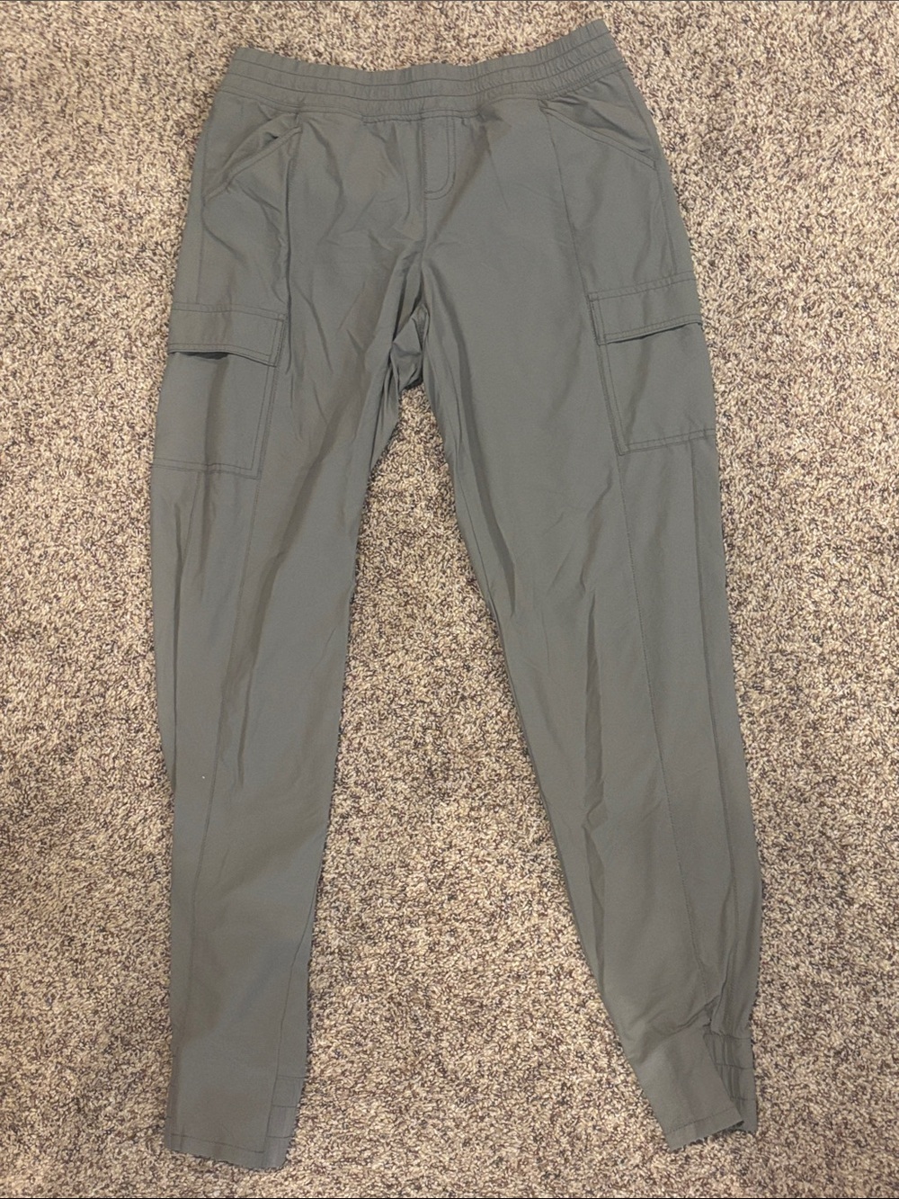 The North Face Olive Gray Cargo Jogger Pants